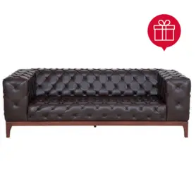 Диван триместен  БАЛША STR 03 снимка отпред с пиктограма за подарък