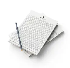 Блокнот А4 чрно-бял 10 броя