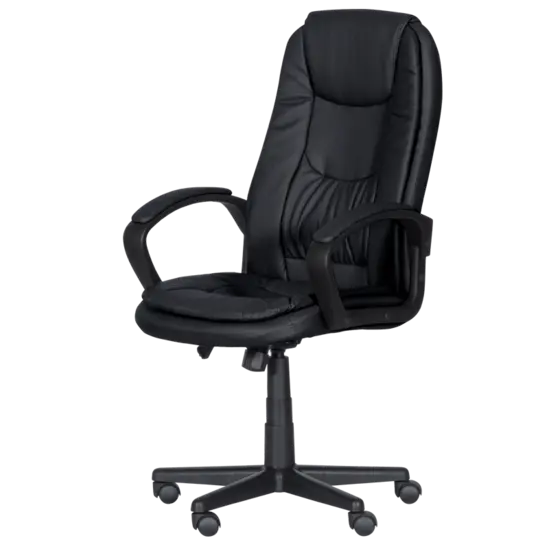 Директорски стол ЯСЕР- отстрани, мека седалка, меки падове