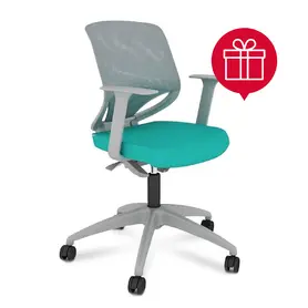 Детски стол PICCOLO тюркоаз - с подарък