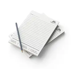 Блокнот А5 черно-бял 10 броя