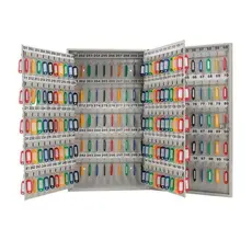 Табло за ключове KL 300 броя, разтворено, наредено с ключове, с ключ