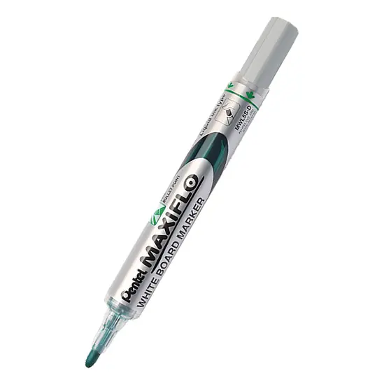 Маркер за бяла дъска Pentel Maxiflo 4.0 мм зелен