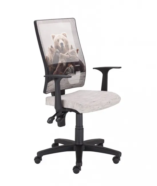 Детски стол НАТУРА- снимка отстрани