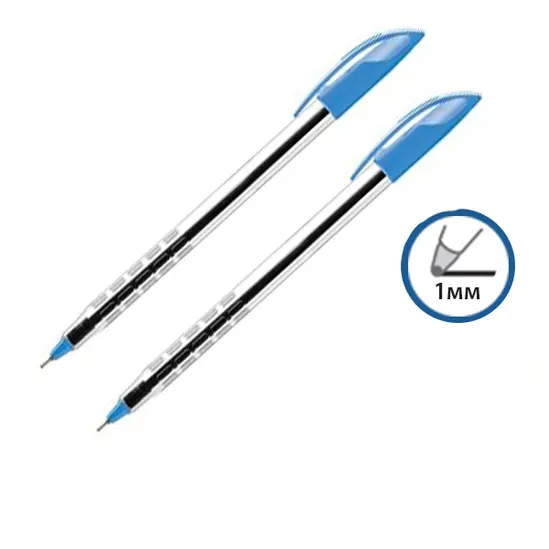 Химикалка еднократна Claro Fab 1 мм асорти