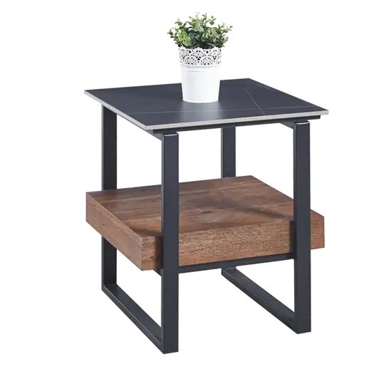 Холна маса САЛИНА- цвят орех-черен