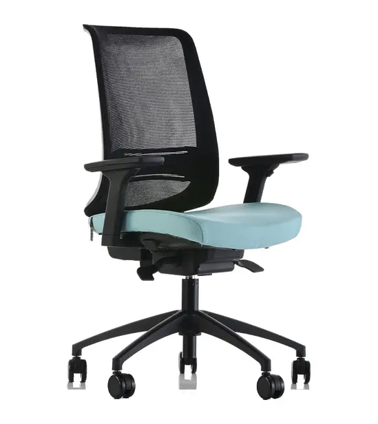 Работен стол ЕМИНЕ MRC- син цвят седалка