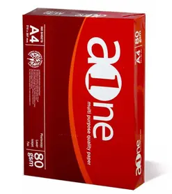 Пакет копирна хартия A-ONE A4 80гр 500л- сниман отпред