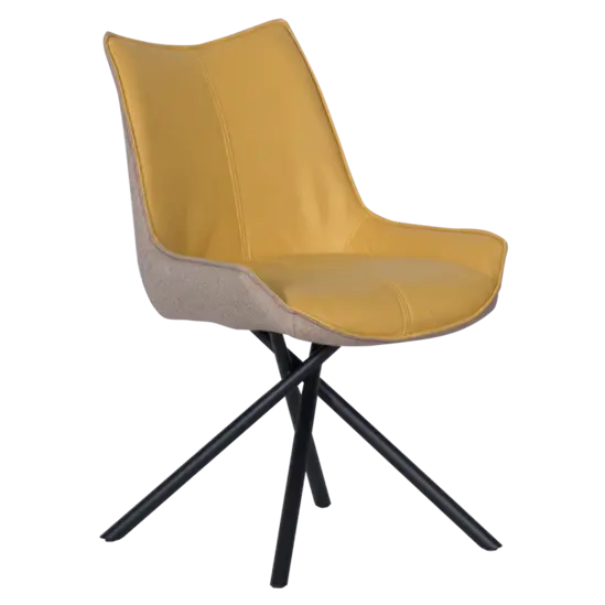 Трапезен стол ЖАСМИНА- кафяв