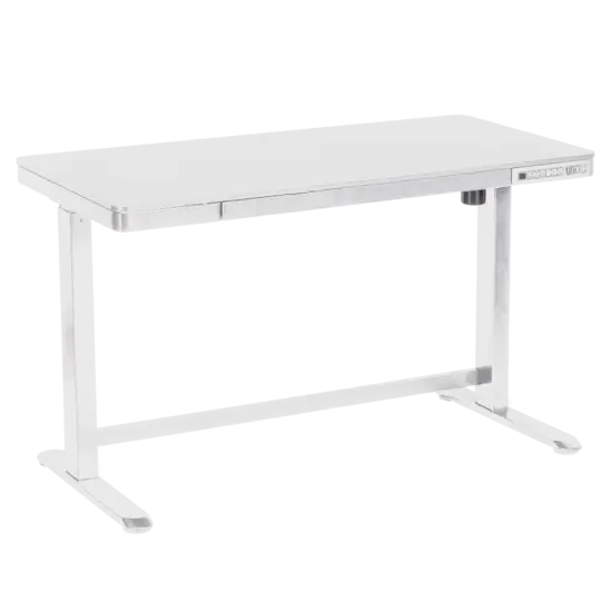 Бюро регулируемо КУКУШ B10- бял цвят