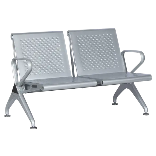 Посетителска пейка BTL 31 - снимка отсрани, 2 места