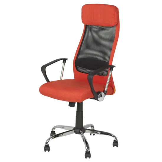 Директорски стол БРАТАН- оранжев цвят