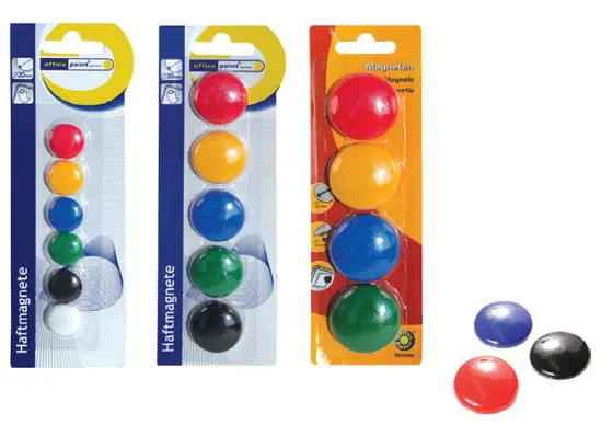 Магнити ф 20 мм 6 броя- няколко опаковки