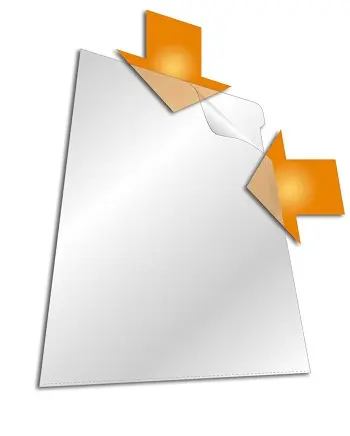 Джоб за документи L образен прозрачен 10 бр