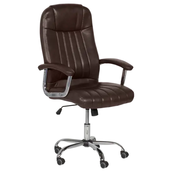 Директорски стол РУМЯНА- кафяв цвят