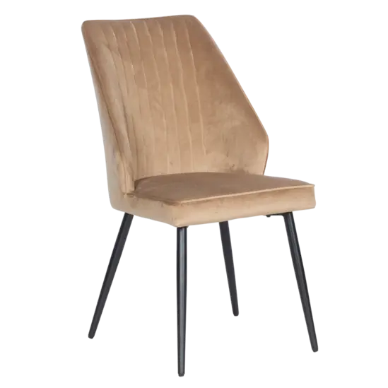 Трапезен стол МЕДЕЯ- светлокафяв цвят