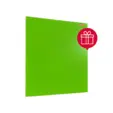 Стъклена магнитна дъска 40х60 см Зелена- вертикално разположена с комплект магнити за стъклена дъска