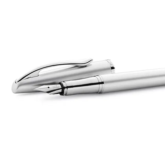 Комплект подаръчен писалка Jazz Noble Elegance G24 Silver