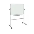 Бяла дъска 90х120 см мобилна - снимка отдалеч, сглобена, мобилна