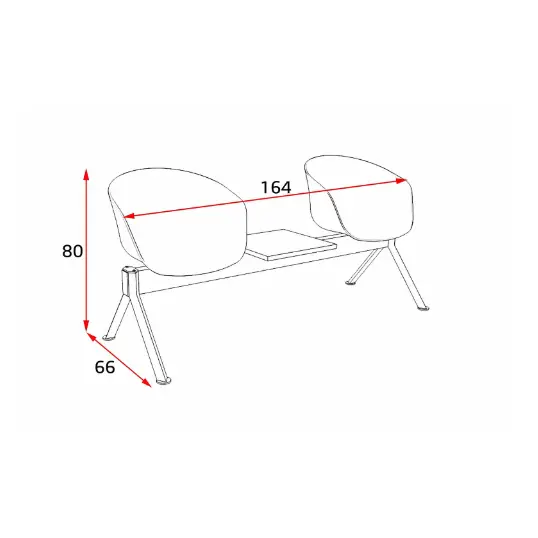 Посетителска пейка КАНАТИЦА SLD 11 SLD 31