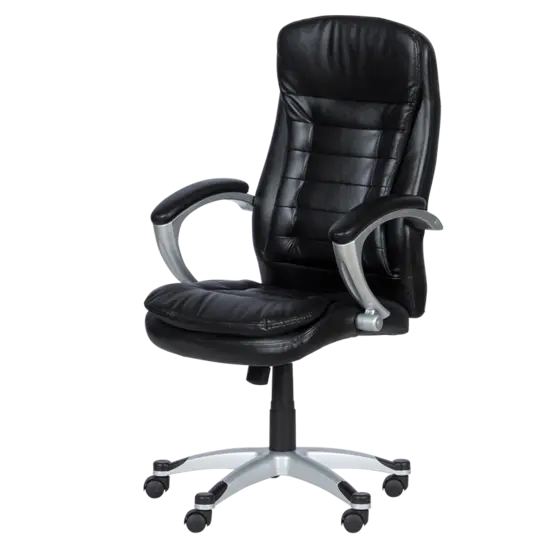 Директорски стол АЛБЕРТ- сниман отстрани, мека седалка