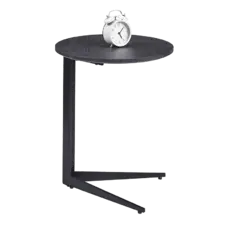 Холна маса ЕМА- черен цвят, висока