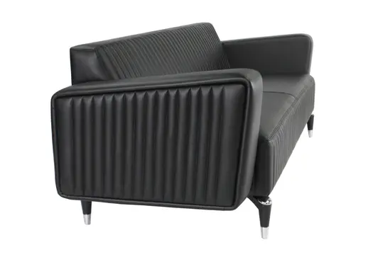 Диван триместен ПОДВИС PLN 03 - снимка на подлагътниците, черни на цвят