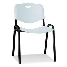 Посетителски стол ИКАР- бял цвят