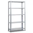 Метален стелаж FRT поцинкован 100х40х188 см 65 кграфт- 5 рафта