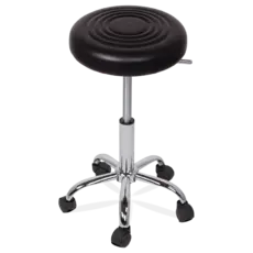 Бар стол ЯНЕ- черен цвят седалка