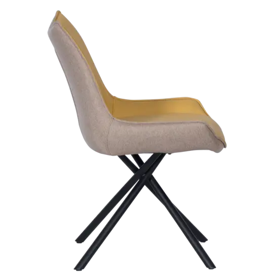 Трапезен стол ЖАСМИНА- кафяв