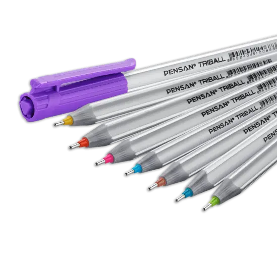 Химикалка Pensan Triball синя