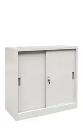 Шкаф метален с плъзгащи врати 904090