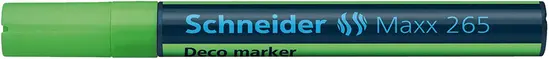 Маркер тебешир Schneider Maxx 265 светлозелен с капачка