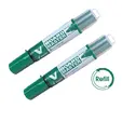 2 броя маркер за бяла дъска Pilot Master зелен