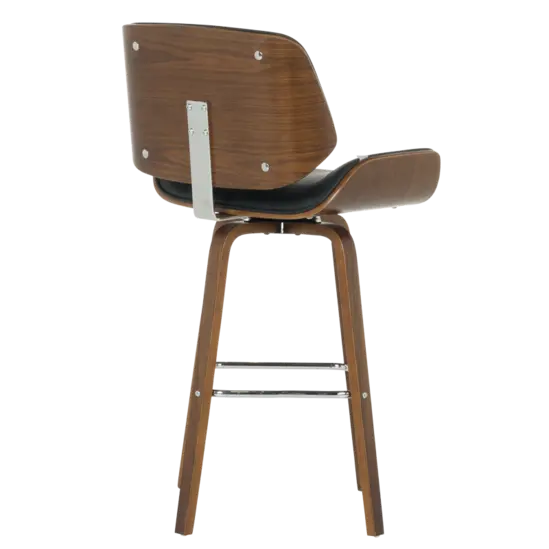 - Бар стол ЙОСИФ-снимка отзад, гръб от дърво