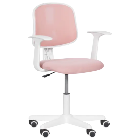 Детски стол СОФИ - сниман отстрани, розов цвят