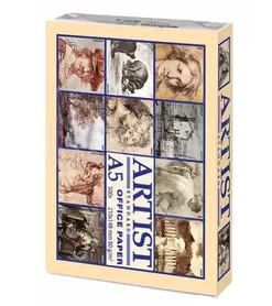 Пакет Копирна хартия ARTIST A5 80 гр. 500 л- сниман вертикално