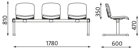 Пейка ИСО ПЛАСТИК- размери