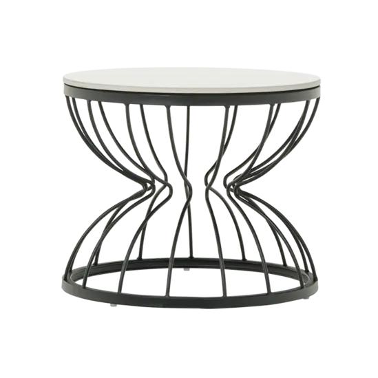 Холна маса ДАНТЕ- черен цвят основа