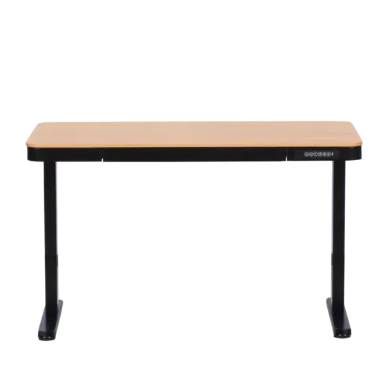 Бюро регулируемо КУКУШ B6- черни крака, бук-плот