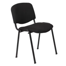 Посетителски стол Gen40 дамаска- черен