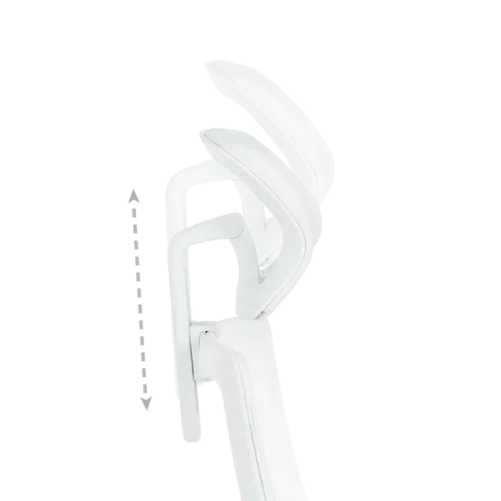 Работен стол НЕРЕЙ- подглавник, надолу-нагоре