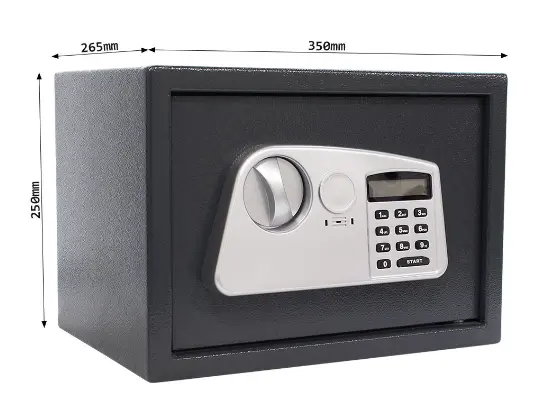 Метален сейф UNS TR1  - размери