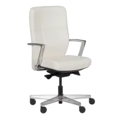 Работен стол СЕМЕЛА-сниман отпред, цвят шампанско