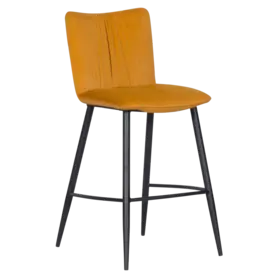 Бар стол АМАЯ - оранжев цвят