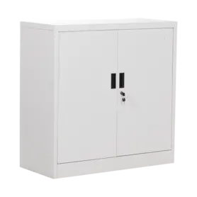 Архивен шкаф BTL L с 2 отделения 90х90х40 см затворен, сниман под ъгъл