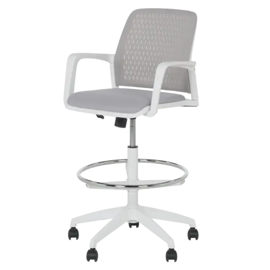 Работен стол ОРБИС-снимка отстрани, с ринг