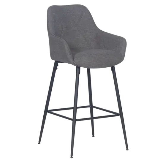 Бар стол Вики-сив цвят