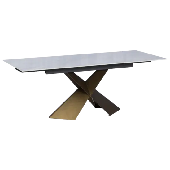 Трапезна маса ЛЕОНА разтегателна- в два цвята